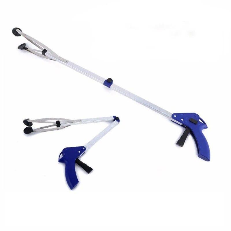 82cm Foldable Litter Reachers Pickers Pick Up Tools Grabber Reacher Gripper Extender Deep Garbage Pick Up Tool Grabbers AVE