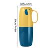 Travel Storage Mouthwash Cup Sealed Portable Toothbrush Containers Household Dustproof Toothpaste Storage Box Bathroom Tumblers