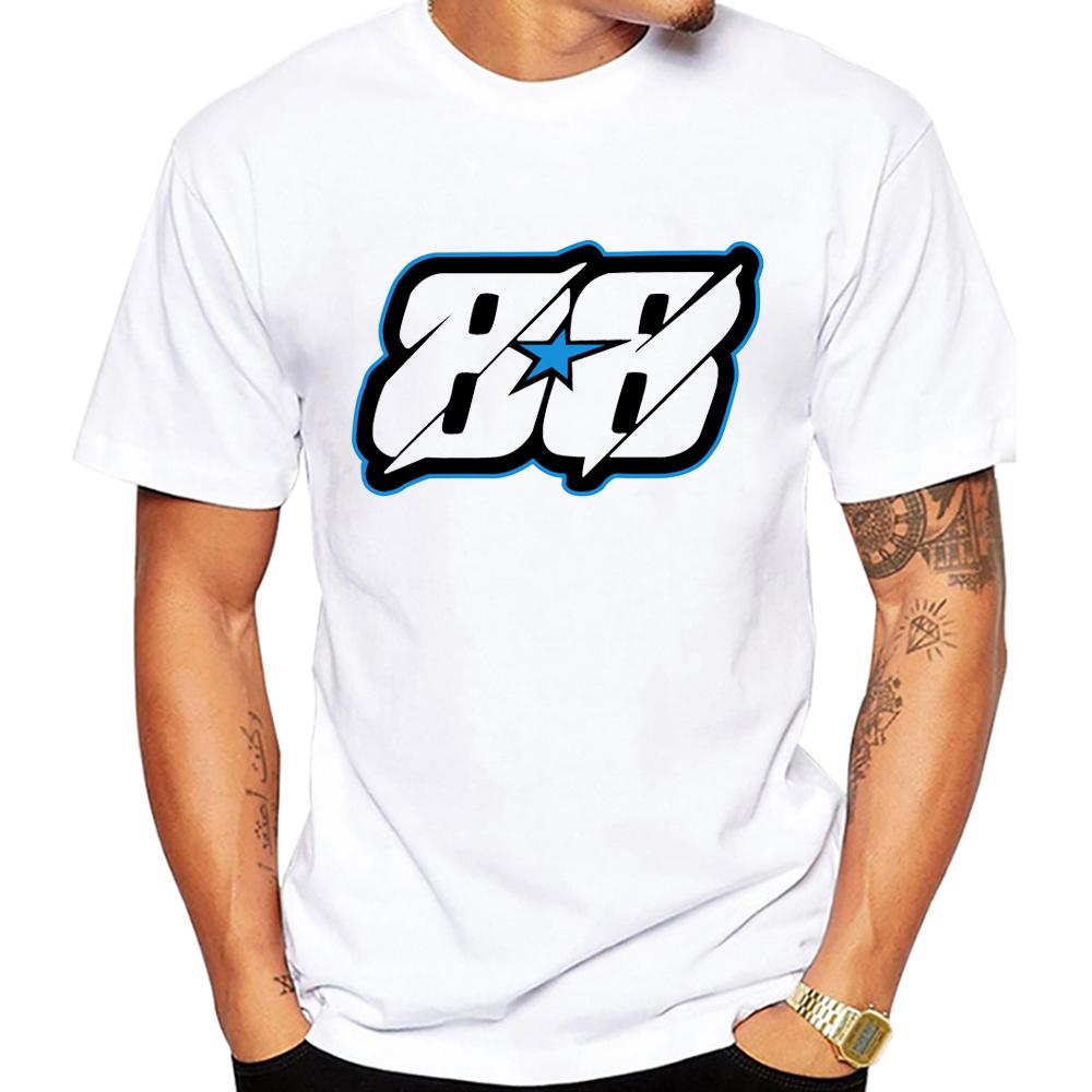 2026 Nuova Miguel Oliveira 88 Gp Racing Legend Rider T-shirt Unisex Manica Corta Moto Sport Gara Ragazzo Magliette Unisexs Equitazione Top Bianchi