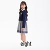 Autumn British Style Kindergarten and Primary School Uniform Skirt Set