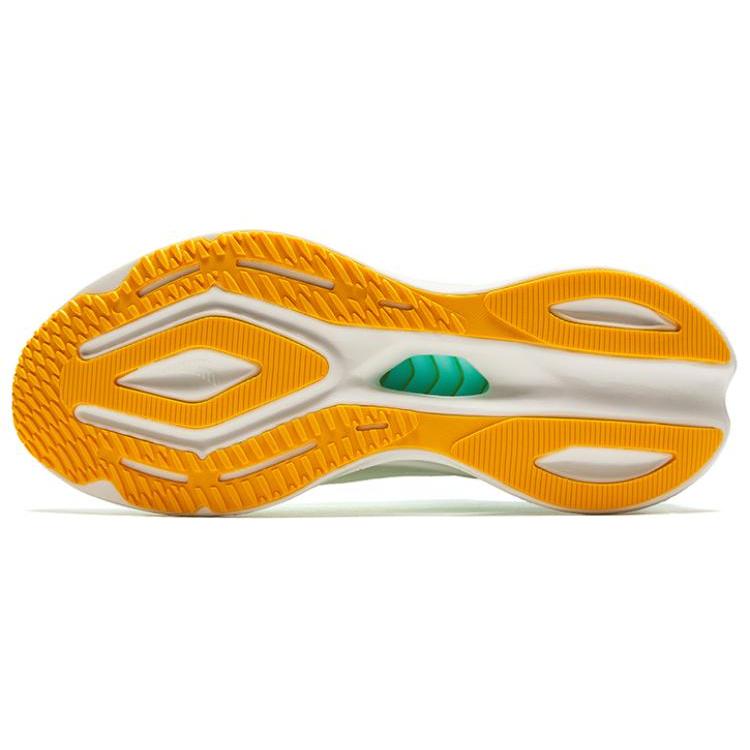 New Anta Cushioning, Slip Resistant, Breathable, Lightweight Low Top Running Shoes Men's Turquoise 912425506-4