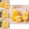 Adorable Yellow Cartoon Chicken Plush Toy Soft Stuffed Animal For Kids Gift