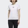 Adidas Neo Casual Sports Round Neck T-Shirt Women Tops White GJ7927