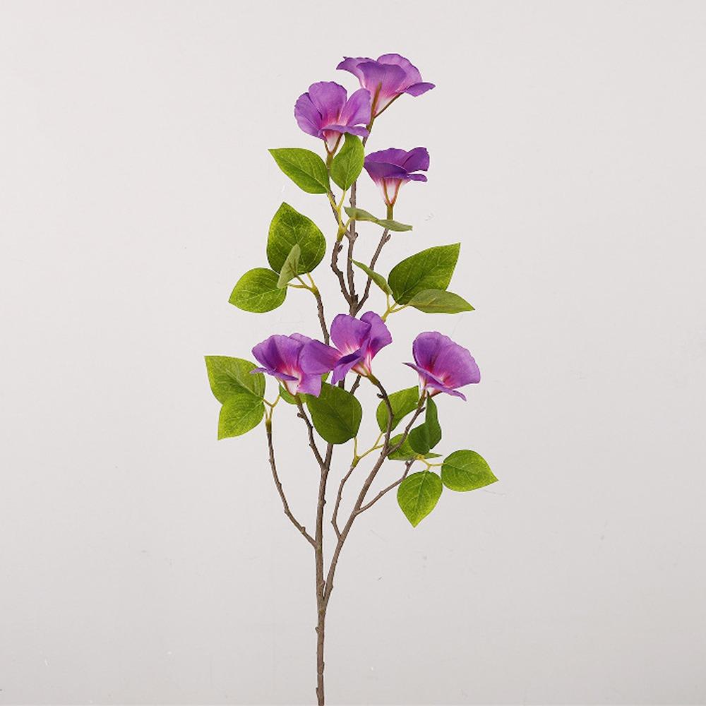 Long Branch Artificial Viola Tricolor Flower Simulation Artificial Greenery  Wedding