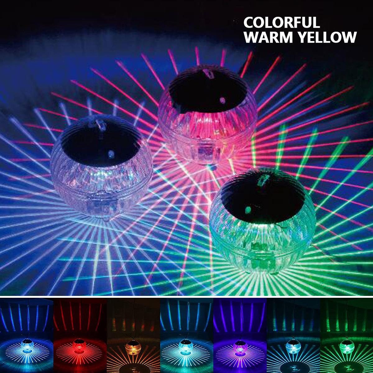 

Solar Floating Pool Light Waterproof Led Glow Globe Lamp Solar Powered Disco Glow Ball Night Light For Pool Fountain Patio Garden Outdoor Decoration серебряный
