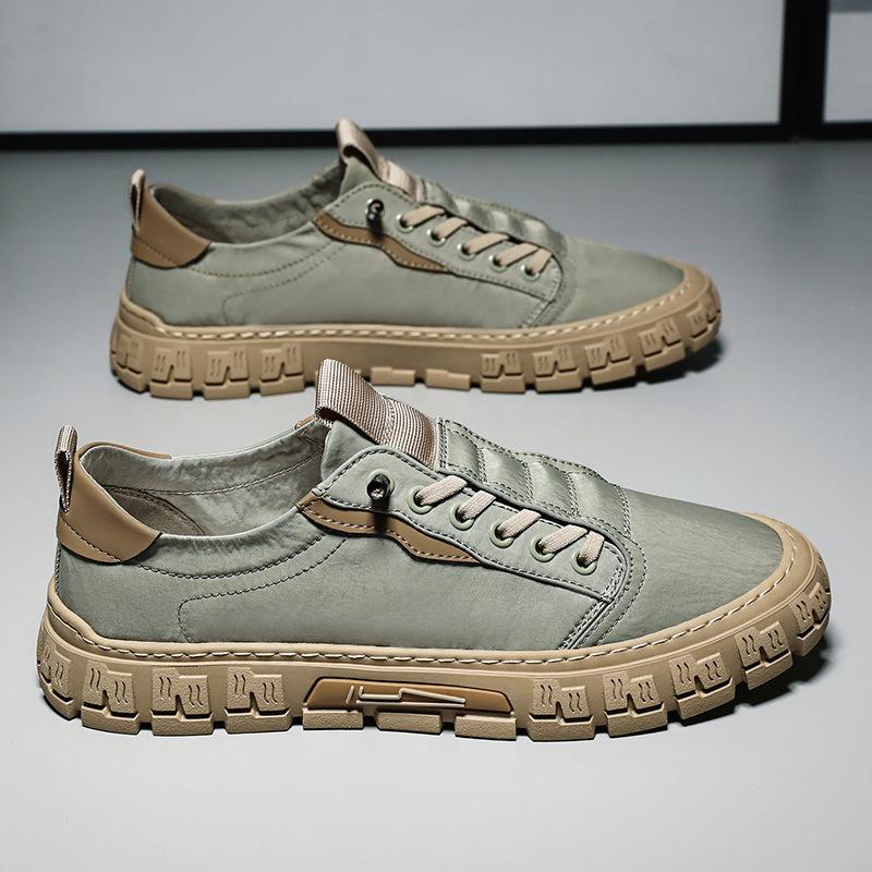 Men's new breathable sports casual shoes for spring autumn trendy versatile comfortable non tiring light men's board shoes