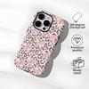 New 2-in-1 Magnetic Film, Mobile Phone Case, Iphone13 Bow Leopard Print Mobile Phone Case, Apple 17pm.