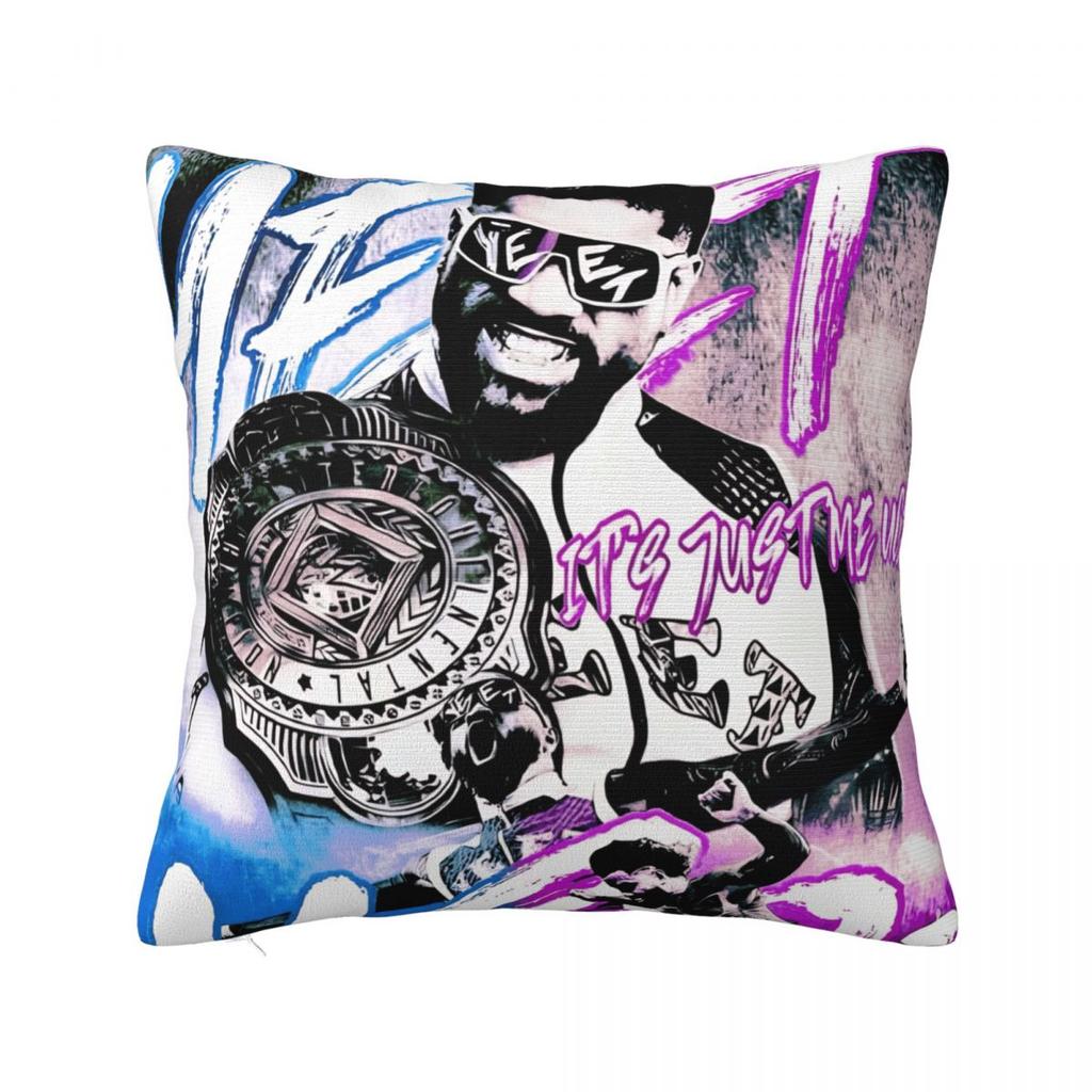 Jey Uso Yeet Wrestling Pillow Cover Morden Pillow Case Square Design Cushion Cover Pillowcases For Sofa Car Home Decor