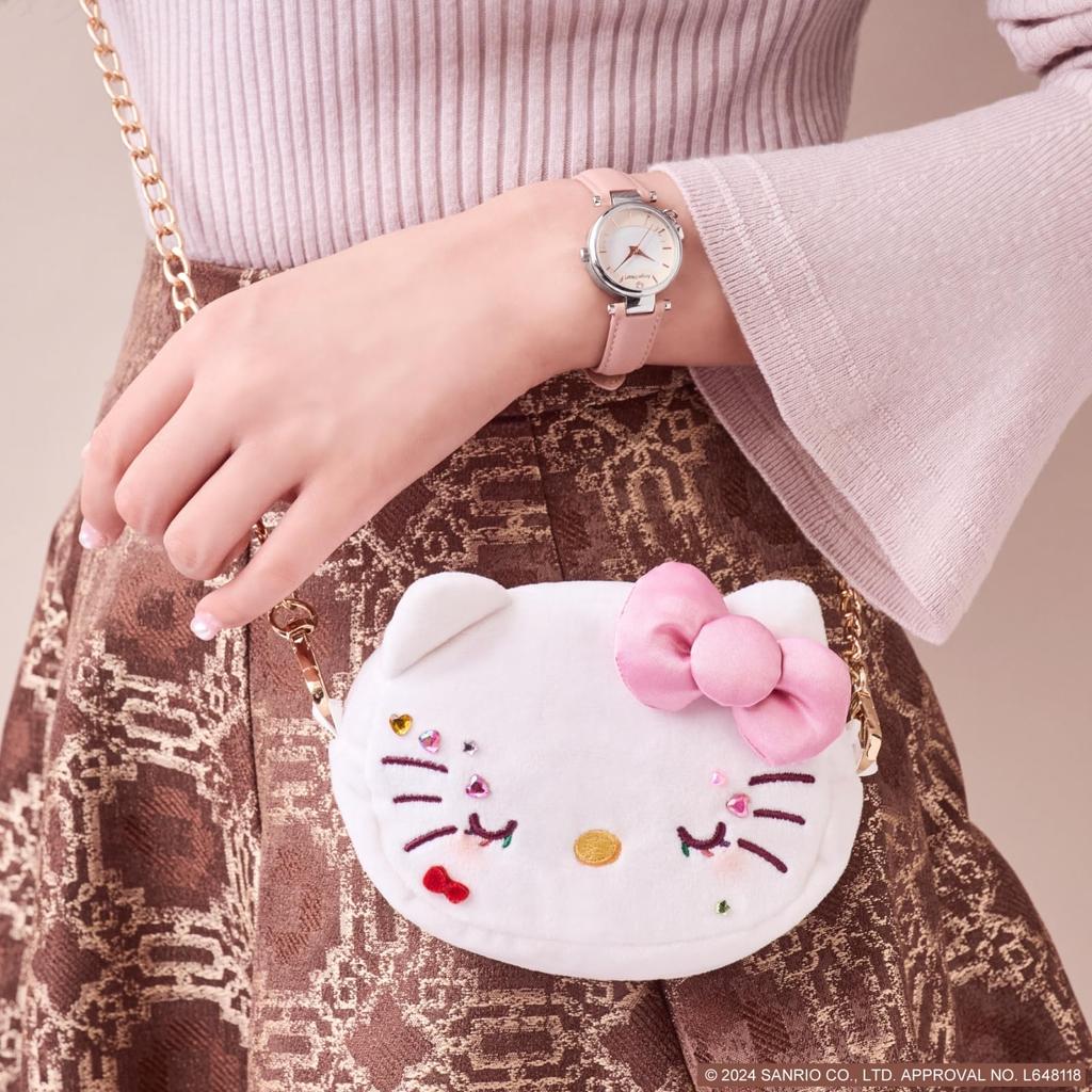 ANGEL HEART Hello Kitty Collaboration Collaboration KT26SS Quartz Pink 26mm Watch (Angel Heart) [Official Store] Women's []