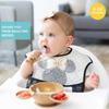 bumkins Disney Collaboration Bib Set of 3 Japanese Super Soft and Machine Washable and Waterproof Mealtime Bib for Babies Love Minnie Oil-Resistant
