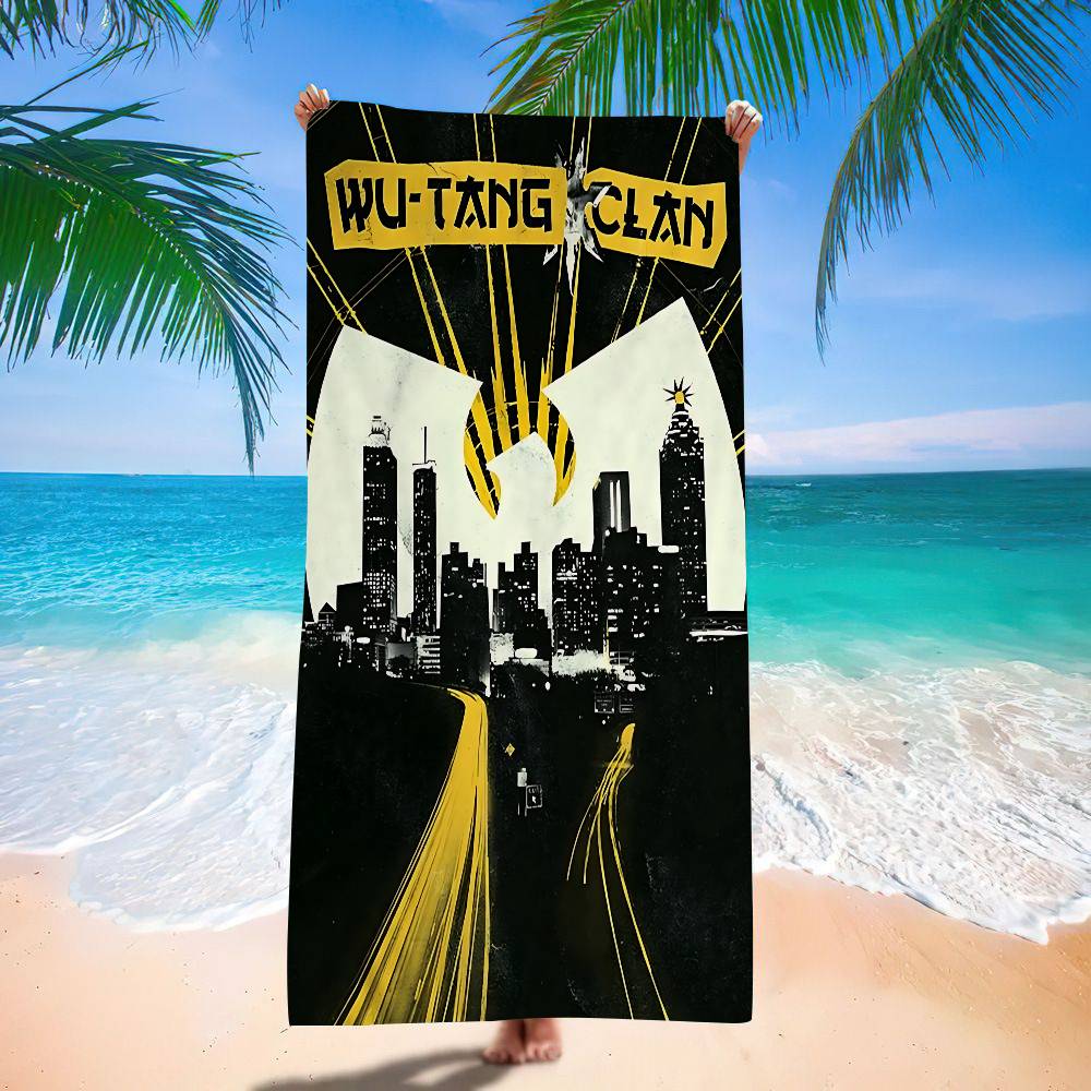 Hip Hop Group W-Wu Tang Big Microfiber Beach Towels Quick Dry Towel Sand Beach Towels Pool Towel For Travel Swim Pool Yoga