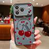Watermelon Cherry Fruits Pattern Case For iPhone 17 Pro Max Magnetic For Magsafe Hybrid Slim Matte Cover For iPhone 16 15 14 13 Pro Max