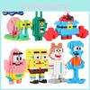 Sponge Bob Square Pants Building Blocks Toy Mini Figures Kids Gift Birthday Xmas