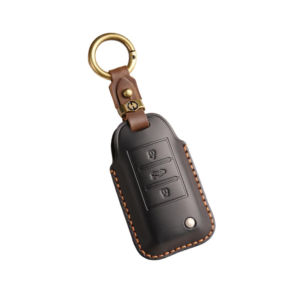 Retro Key Cover Is Suitable for Roewe Ei6 Key Bag MG Special Roewe Rx5plu's Car Protective Case.