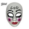 Nicht stickige Maske für langes Tragen Gruselige Halloween-Maske für Erwachsene Horror Realistisches Cosplay Party Gealtertes texturiertes Zubehör Gruselige Vollgesichts-Maskerade