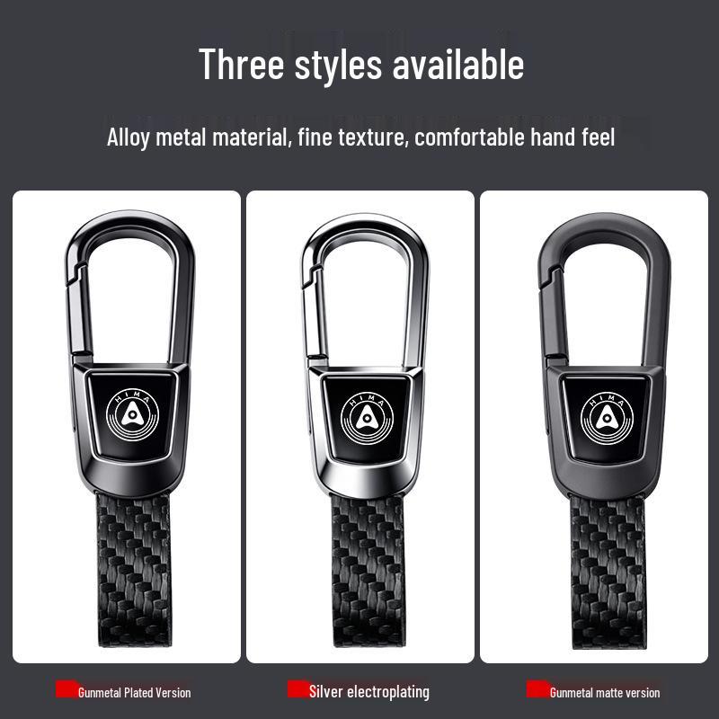 High-Grade Hongmeng Car Keychain Pendant for M5/M7/M8/M9 - Anti-Lost Accessory