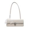 Simple Western-style underarm baguette bag 2025 spring/summer new Korean version fashionable sweet silk scarf shoulder bag popular women's bag