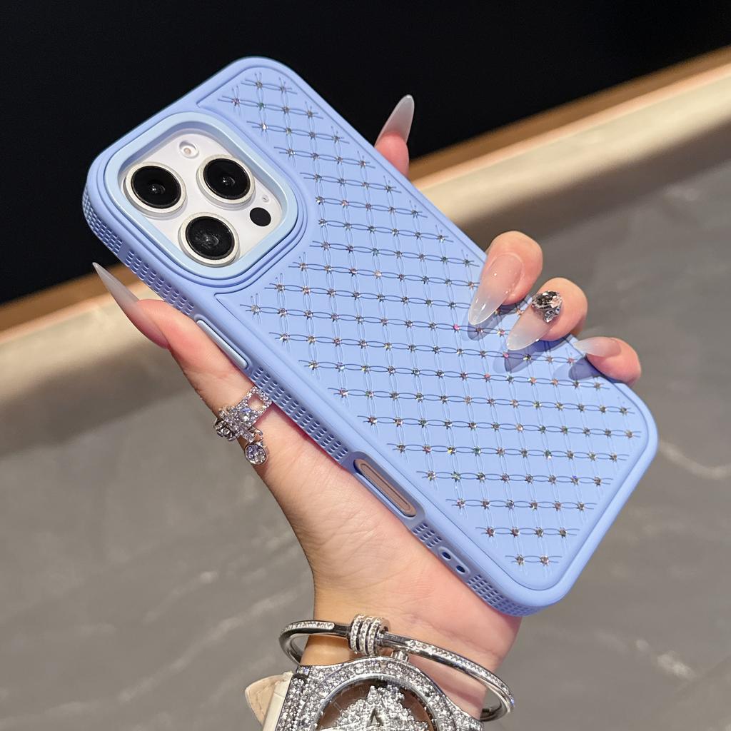 Luxury Fashion Bling Crystal Shockproof Case for IPhone 16 Pro Max 16 Plus 16e Cover for IPhone 15 14 13 12 11 Pro Max Coque