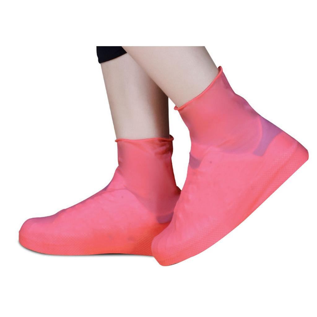 Rain Boot Waterproof Shoe Cover for Women Men Silicone Foot Covers Shoe Protector Rainy Season Outdoor Shoe Accessories