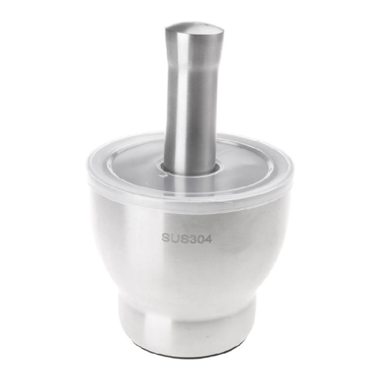 Pestle and Bowl Set Garlic Grinder Mortars and Pestle Pills Crusher for Kitchen large
