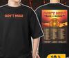 Gov’t Mule In Sella Tour 2025 Poster Date del Tour T-Shirt Unisex