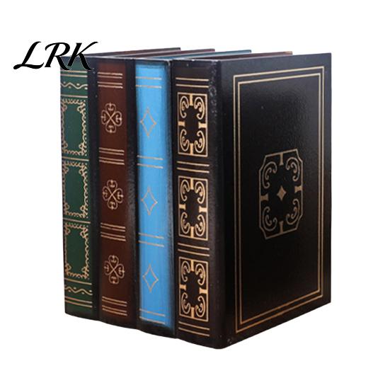 Dekorative Fake-Buch Aufbewahrungsbox, Versteckbox mit Klappdeckel, Hohl, im Vintage-Stil, für Couchtisch, zur Präsentation von Geheimnissen