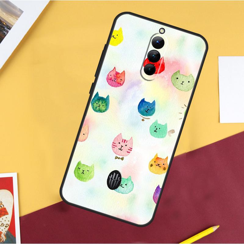 

Милый Мультяшный Чехол-Кошка Для ZTE Nubia Red Magic 10 Air 5G 6R 6 7 6S 7S Pro 8 9 10 11 8S 9S 10S Pro Plus Red Magic 6