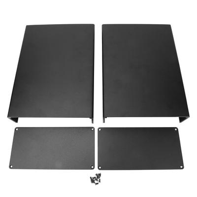 Boîtier de refroidissement en aluminium de type fendu, boîtier électronique pour circuit imprimé GPRS 80x160x220mm