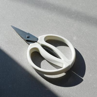 White Modern Stainless Steel Kitchen Scissors