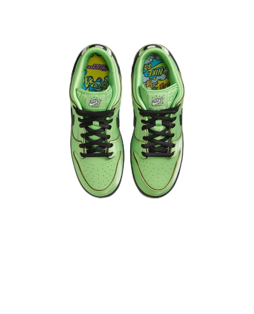 Nike SB Dunk Low Pro QS x The Powerpuff Girls Buttercup  FZ8319-300