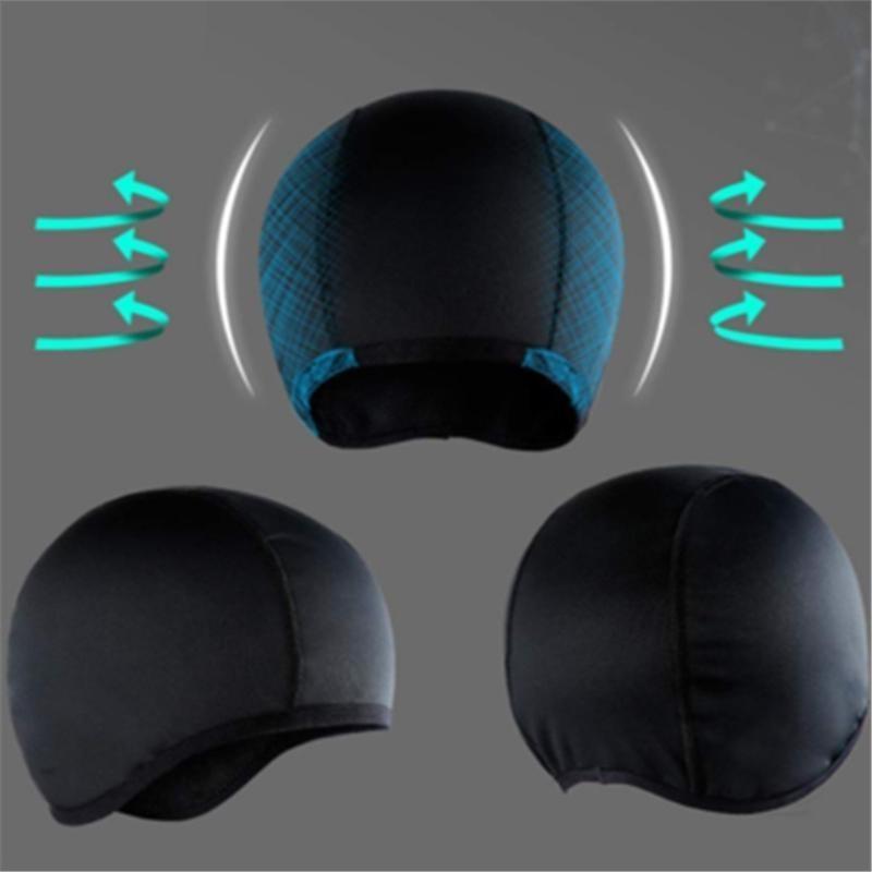 1pc Running Sports Beanie Cycling Caps Skull Cap Moisture Wicking Cooling Helmet Inner Liner Beanie Dome Cap