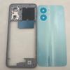 For OPPO Realme C33 RMX3624 Phone Housing Middle FrameBattery Cover Back Panel Rear Housing  Case