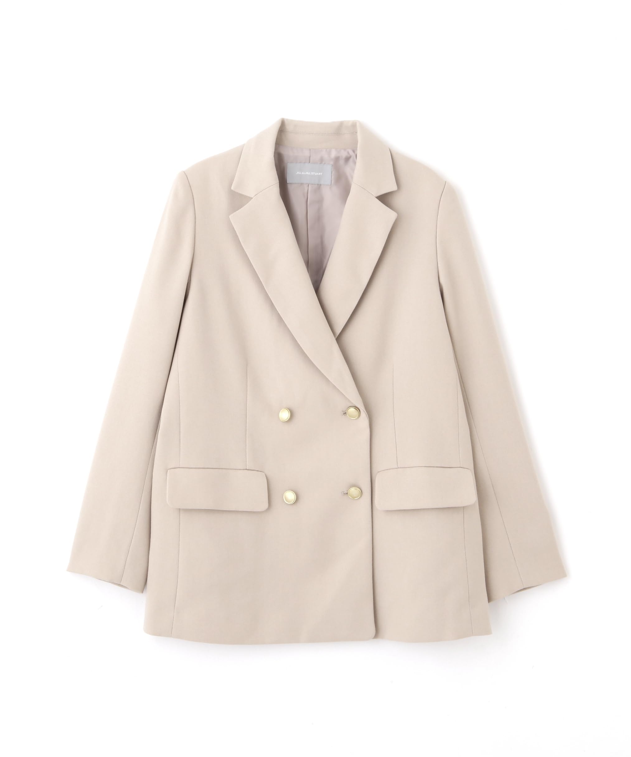 

by Jill Woolish Twill Tailored Jacket for Beige [Jill Stuart] Women, бежевый