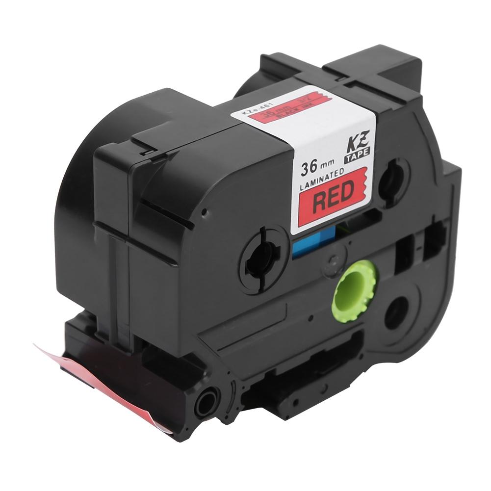 36mm Etikettendrucker Laminiertes Etikettenband Passend für   PT-9700PC PT-9800PCN PT-3600