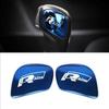 Car Gearbox Control Gear Lever Stickers Shift Stick Handle Accessories For VW GTI Polo Golf Passat Tiguan Arteon Taigo Hub Cap