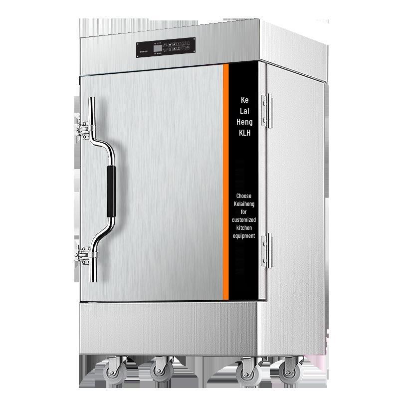 Keleheng Electric Steamed Rice Cart with Memory Menu and Seafood Steaming Cabinet
