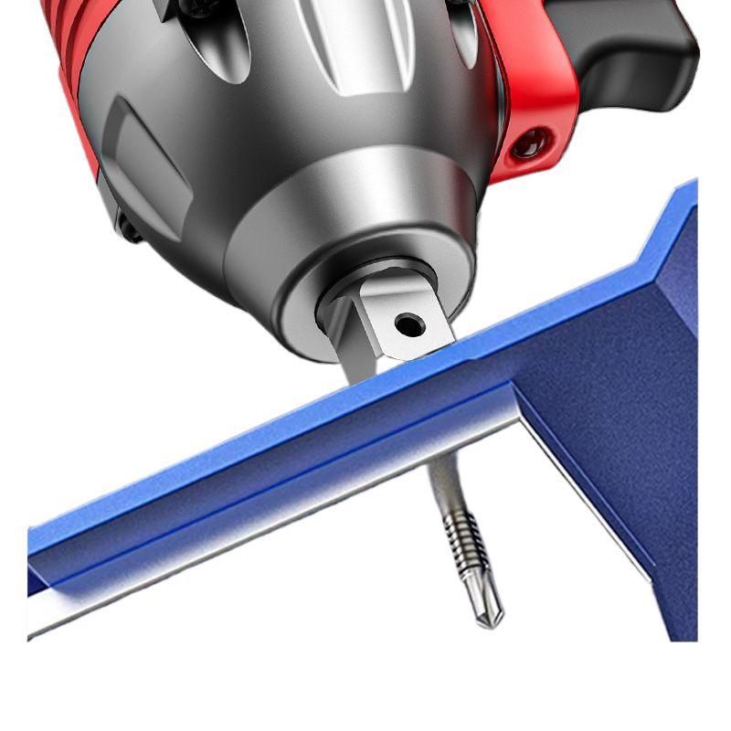 Brushless High Torque Rechargeable Lithium Battery Impact Wrench for Scaffolding, Woodworking, and Auto Repair.