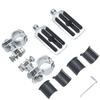 Chrome motocykl autostrada zacisk podnóżki podnóżek pedał podnóżki góra dla Harley Electra Road King przemieszczanie się po ulicy 1-1/4"