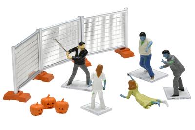 TOMYTEC Geocolle 64 164 #CarSnap 20a Halloween ABS resinPVC Doll and Accessory Set (pre-painted, Partially Assembled)
