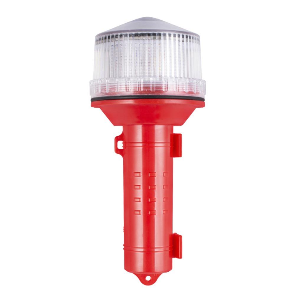 Portable Plastic Solar Net Mark Light Waterproof Outdoor Lighting Solar Lamps Solar Charging Flash Anchor Light Outdoor