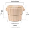 Japanese Fir Wood Steaming Bucket