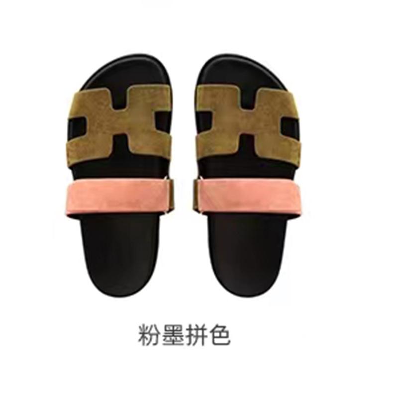 

Grape mother studiolee flat-bottomed sandals with thick bottom outer wear second uncle H slippers women s 2025 summer new models 39