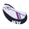 10Pcs Portable Cloth Golf Iron Club Head Cover with Unique Pattern Sports Accessory