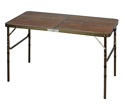 Captain Stag Outdoor Folding 120 X 60 4 Height Adjustable Seats Bistro Style UC-571 Table, Cm, Levels, 4-6, Aluminum,