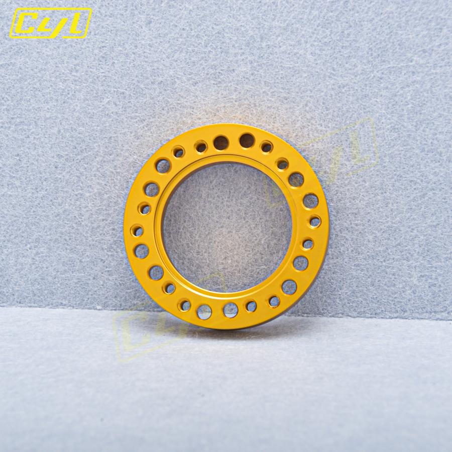 Universal Car Steering Wheel Hub Spacer 13mm Aluminium Boss Kit Hub Adapter Spacer 7 Colors золотой