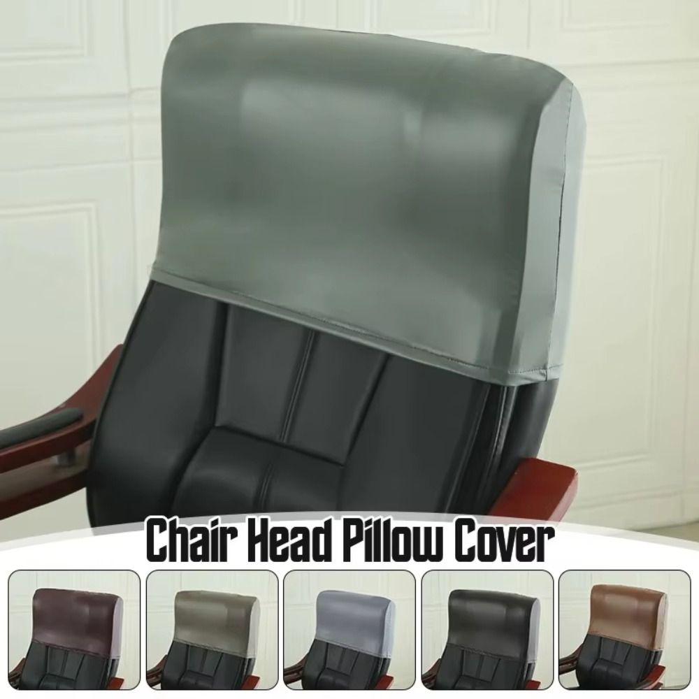Leather Backrest Protector Waterproof Chair Office Headrest  for Gaming Chair Office
