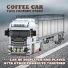 City Truck Head Building Blocks With Box Loader Cars MOC Bricks Children Toys Creative Container Van Model Adult Kids Gifts DIY