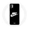 Case for Xiaomi Redmi Note 10T 5G Nike Logo White Background Black