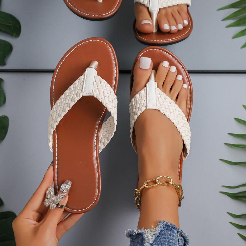 Módní dámské pantofle 2025 Letní móda Venkovní volnočasové Pohodlné Protiskluzové sandály Plážové pantofle Velká velikost 43 Dámská obuv