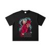 T-shirt en Coton Lourd Unisexe 260 g/m² Fil Double 32 Compte 100% Coton Impression Ban des Sept Péchés Capitaux V1